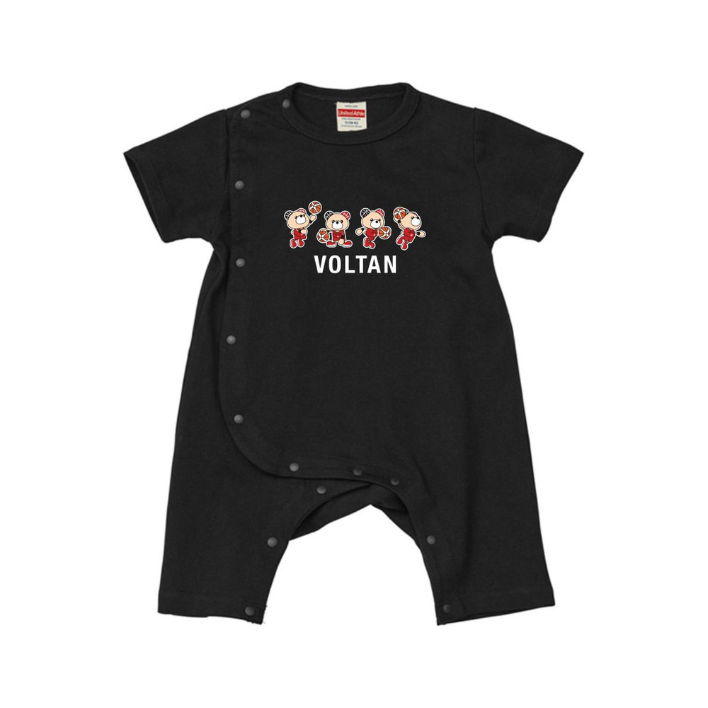 ベビーカバーオール(ぼるたん) 詳細画像 ブラック 1