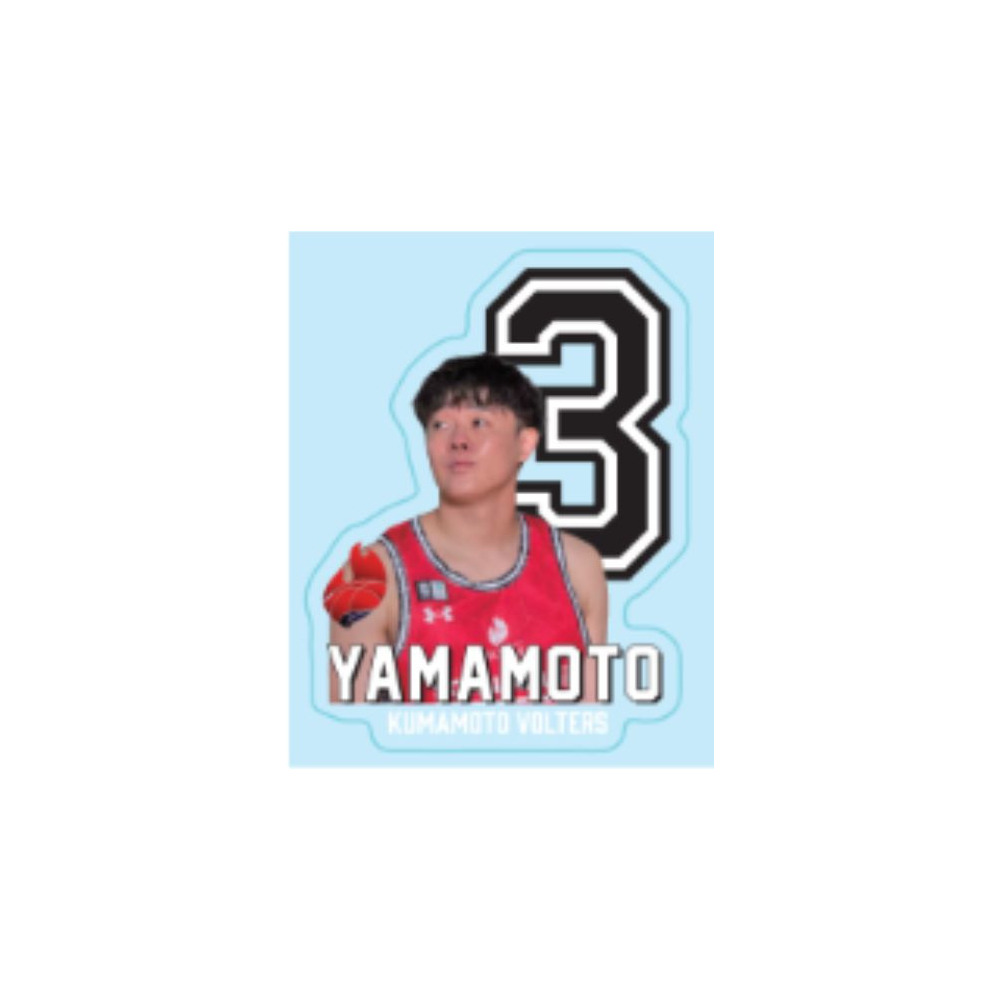 クリアステッカー(全17種) 詳細画像 #3 山本 翔太（Shota Yamamoto） 1