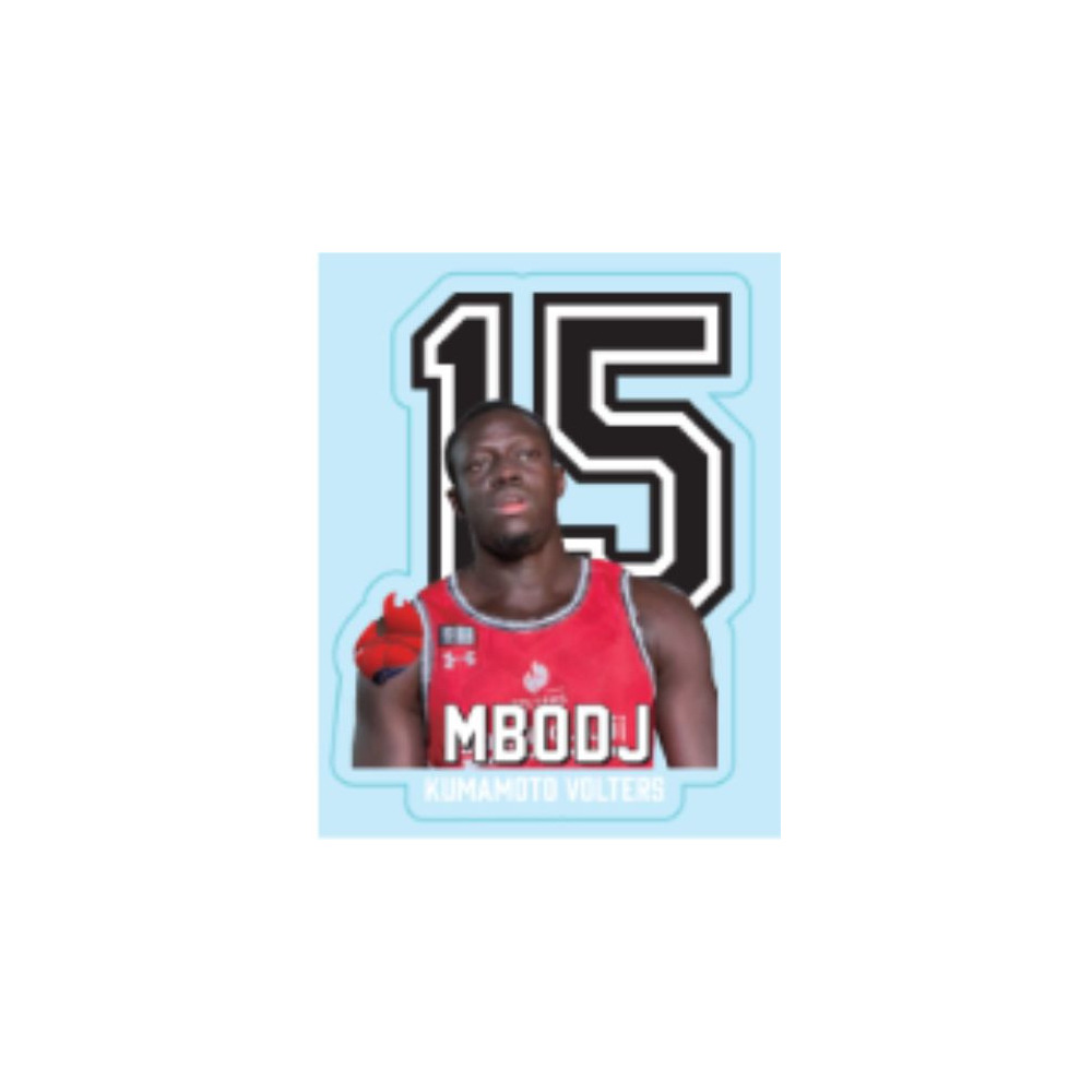 クリアステッカー(全17種) 詳細画像 #15 モッチ ラミン (Lamine Mbodj) 1