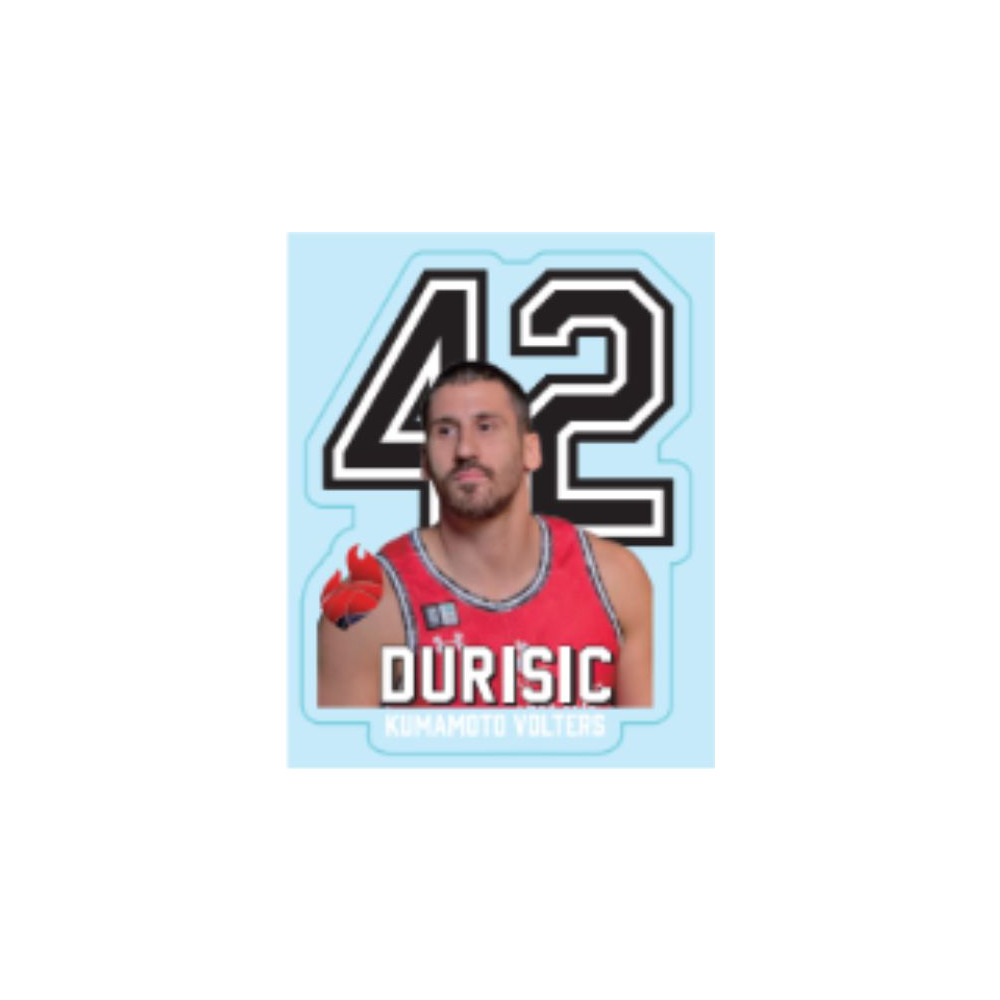 クリアステッカー(全17種) 詳細画像 #42 ネマンヤ・ジュリシッチ  (Nemanja Durisic) 1