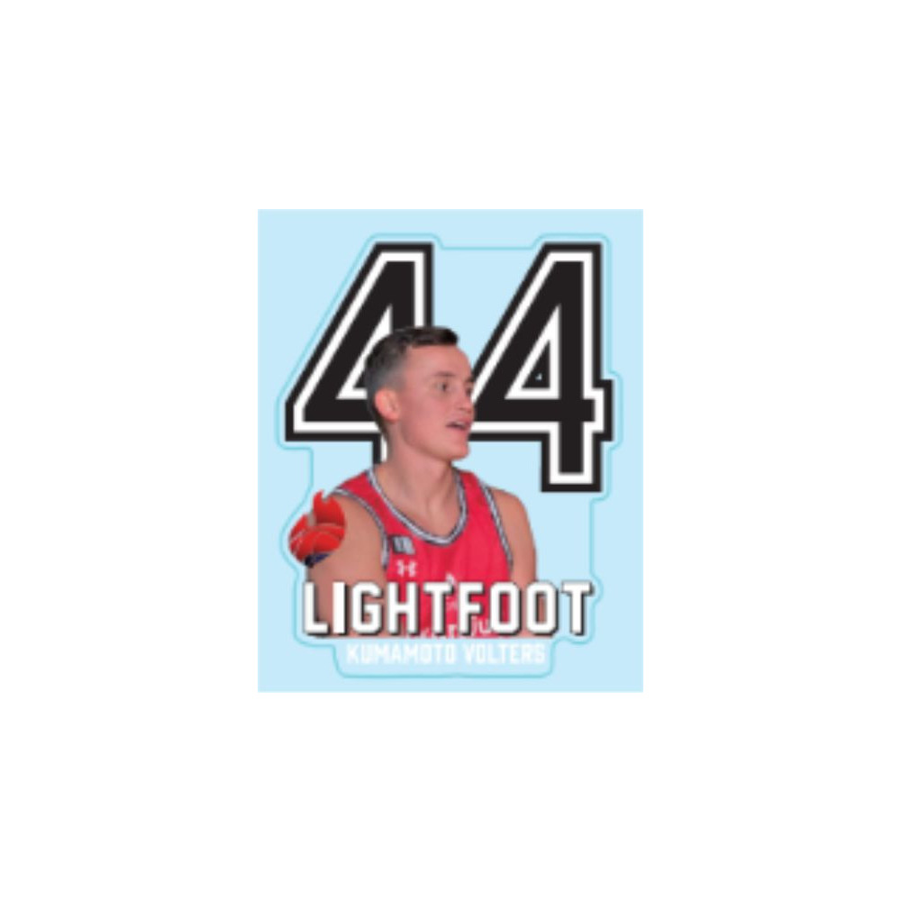 クリアステッカー(全17種) 詳細画像 #44 ミッチェル・ライトフット（Mitchell Lightfoot） 1