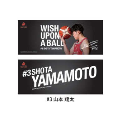 ボールに願いを‥ラビットタッチ両面フェイスタオル