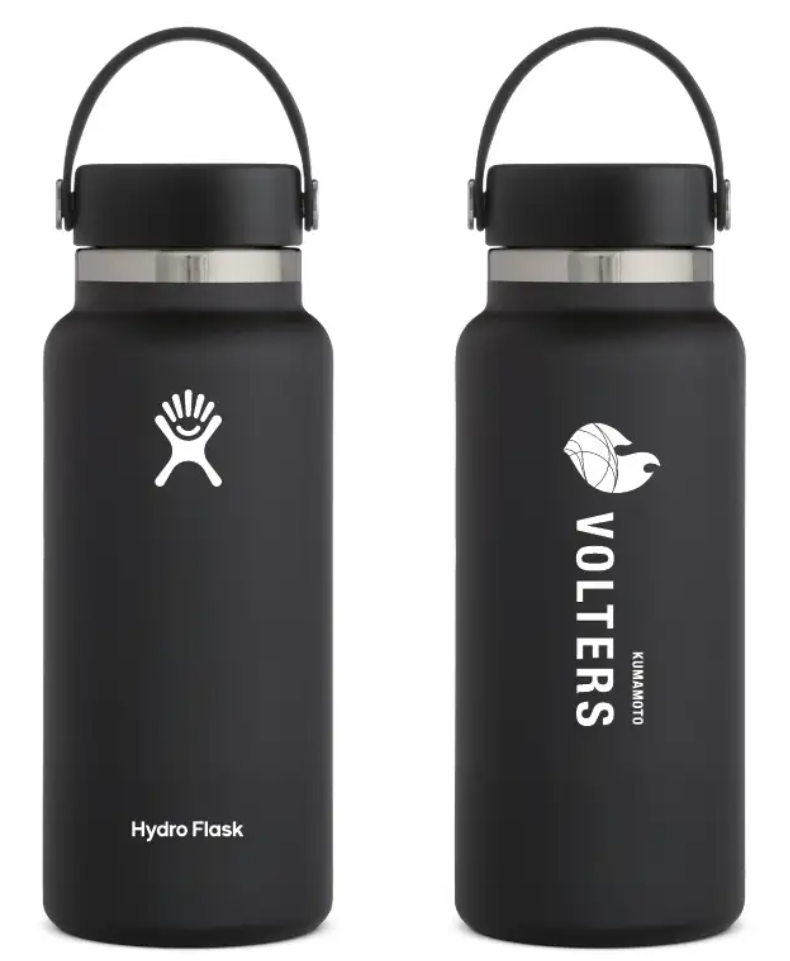 Hydro Flask×VOLTERS】Travel Tumbler Clear Lid(32oz)｜熊本