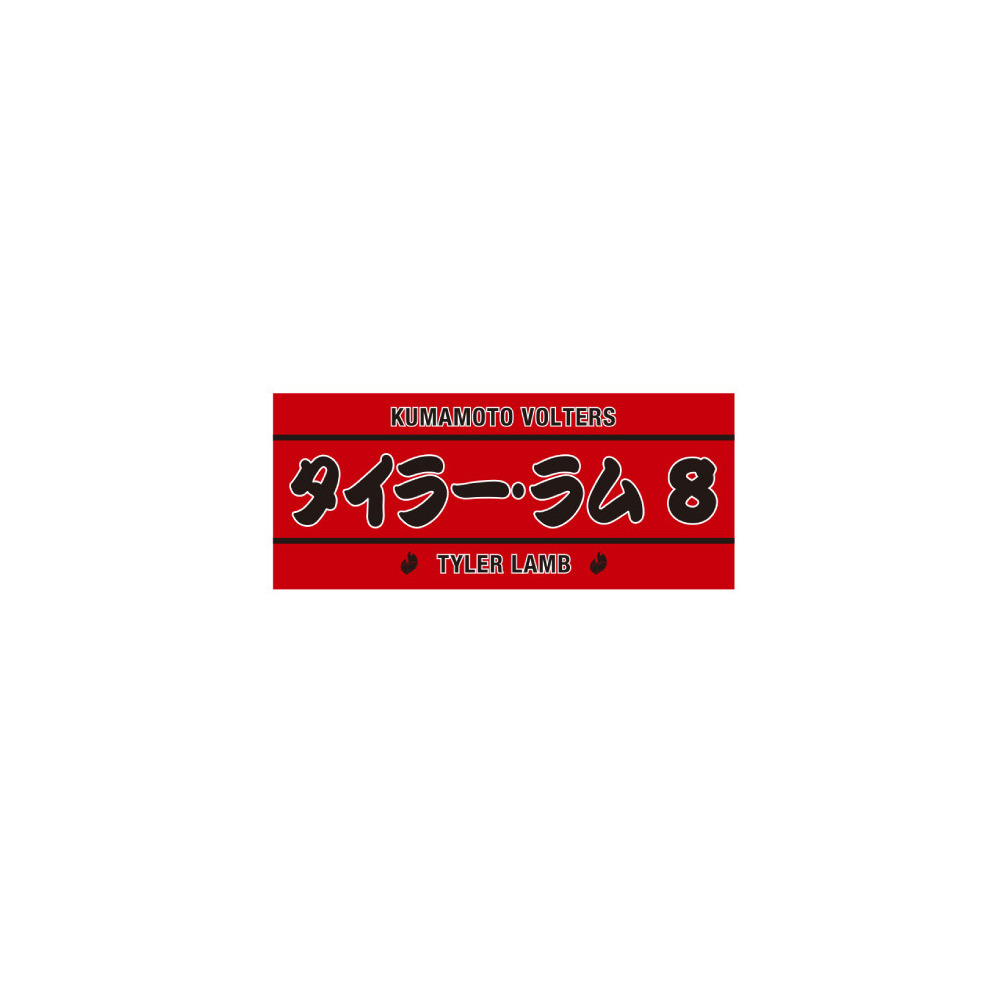PERSONAL TOWEL RED 詳細画像 #8　タイラー・ラム（Tyler Lamb） 1