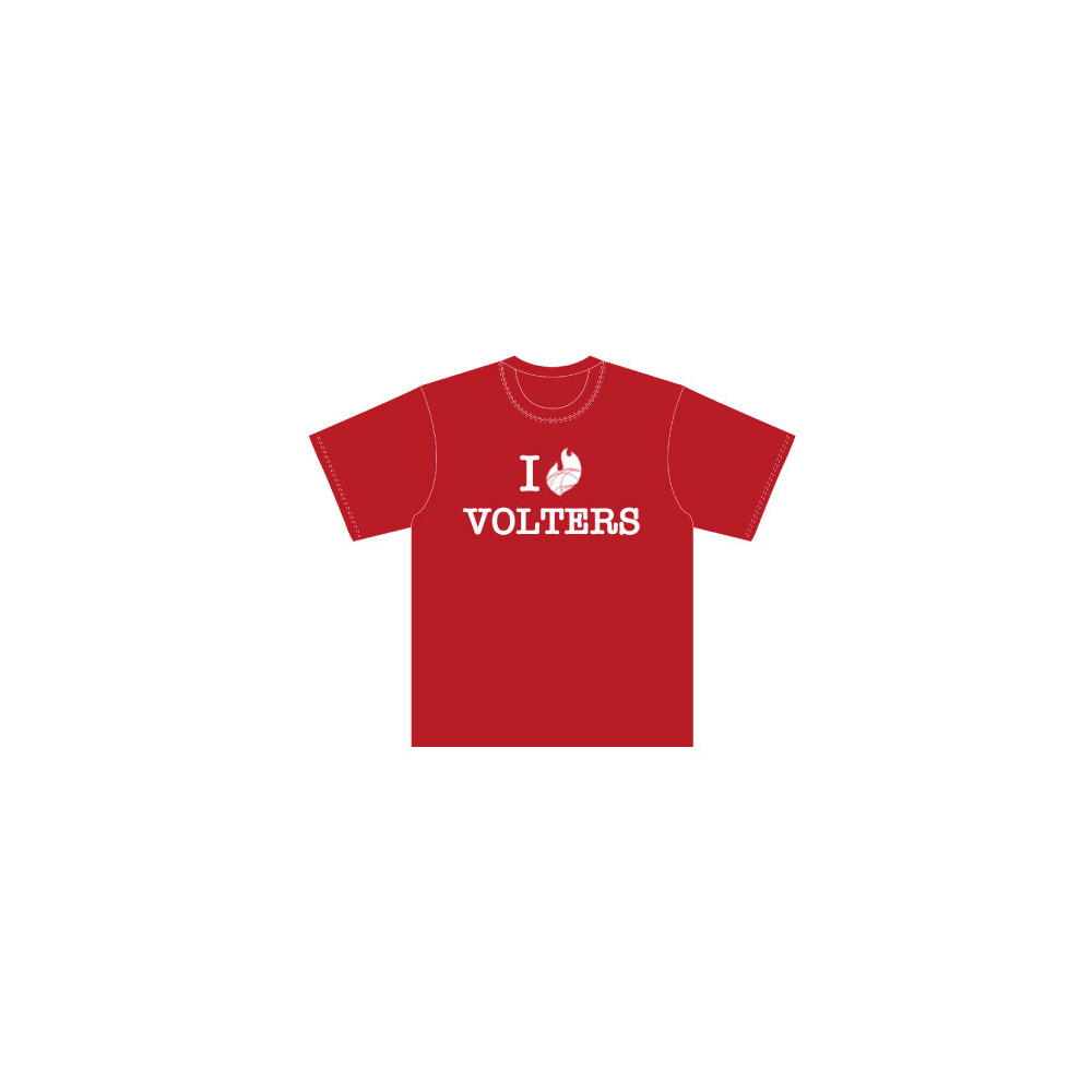 I LOVE VOLTERS Tシャツ 詳細画像 レッド 1