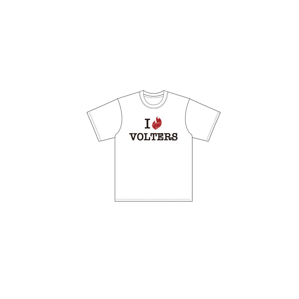 I LOVE VOLTERS Tシャツ 詳細画像 ホワイト 1