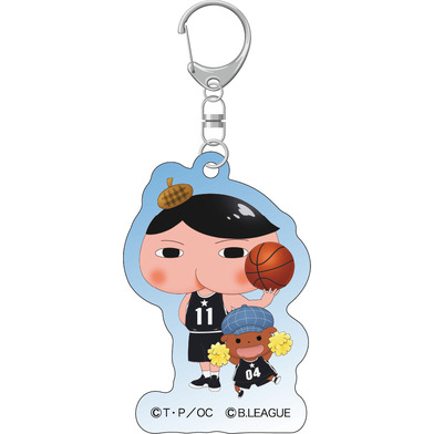 りそなグループ B.LEAGUE オールスター 2026×おしりたんてい コラボアクリルキーホルダー