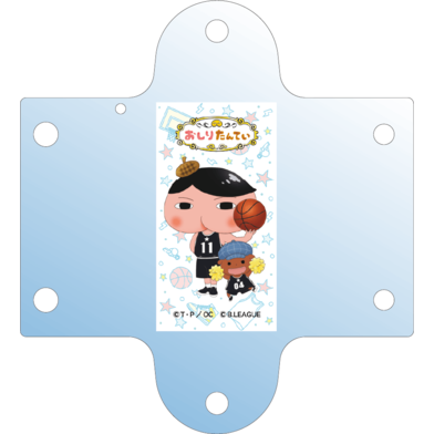 「りそなグループ B.LEAGUE ALL-STAR GAME WEEKEND 2026 IN NAGASAKI おしりたんてい」コラボマルチクリアケース