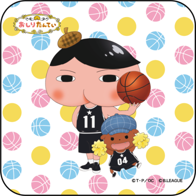 「りそなグループ B.LEAGUE ALL-STAR GAME WEEKEND 2026 IN NAGASAKI ×おしりたんてい」ハンドタオル