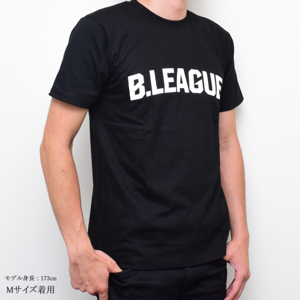 B.LEAGUE Tシャツ(黒)　サイズ：S 詳細画像 1カラー 3