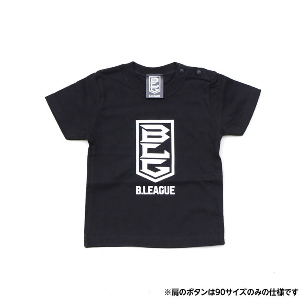 B.LEAGUEロゴ キッズTシャツ(黒) 詳細画像 1カラー 3