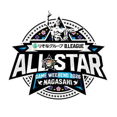 ＜りそなグループ Bリーグオールスター 2026＞ ロゴ アパレルステッカー