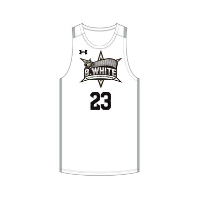 【30％OFF】＜りそなグループ Bリーグ オールスターゲーム＞レプリカユニフォーム＜B.WHITE＞ ナンバー加工あり