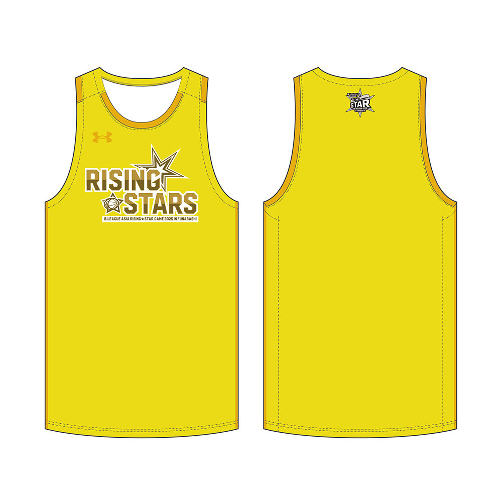 りそなグループ B.LEAGUE ALL-STAR GAME WEEKEND 2025 IN FUNABASHI オーセンティックユニフォーム＜B.LEAGUE RISING STARS＞ ネーム&ナンバー加工なし 詳細画像 RISING 1