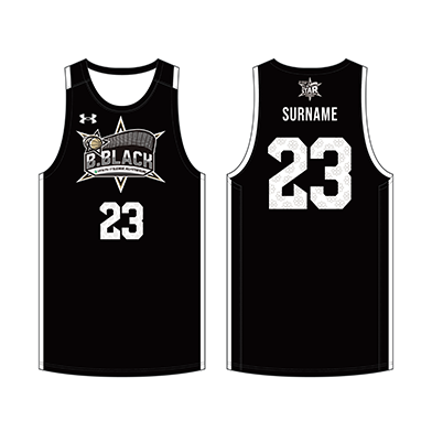 ＜りそなグループ Bリーグ オールスターゲーム＞オーセンティックユニフォーム＜B.BLACK＞ ネーム&ナンバー加工あり