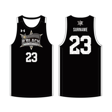 ＜りそなグループ Bリーグ オールスターゲーム＞オーセンティックユニフォーム＜B.BLACK＞ ネーム&ナンバー加工あり