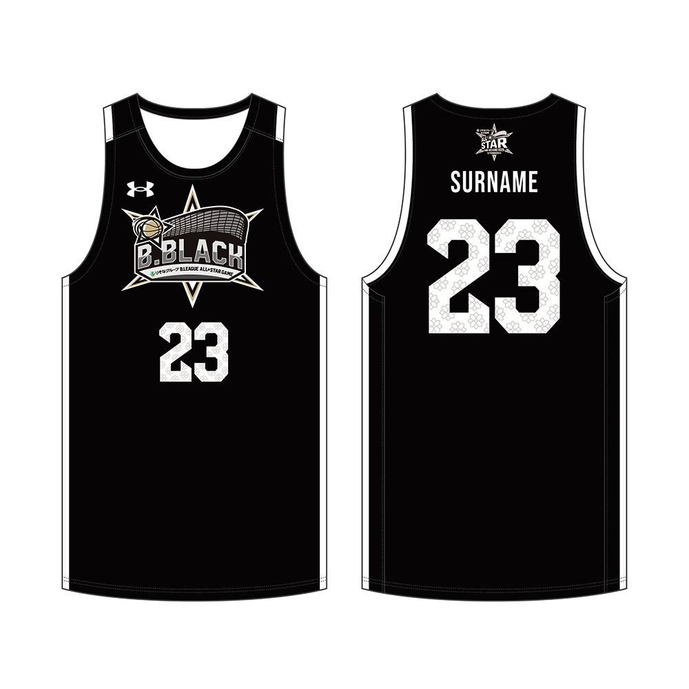 ＜りそなグループ Bリーグ オールスターゲーム＞オーセンティックユニフォーム＜B.BLACK＞ ネーム&ナンバー加工あり 詳細画像 #7 遠藤 祐亮 1