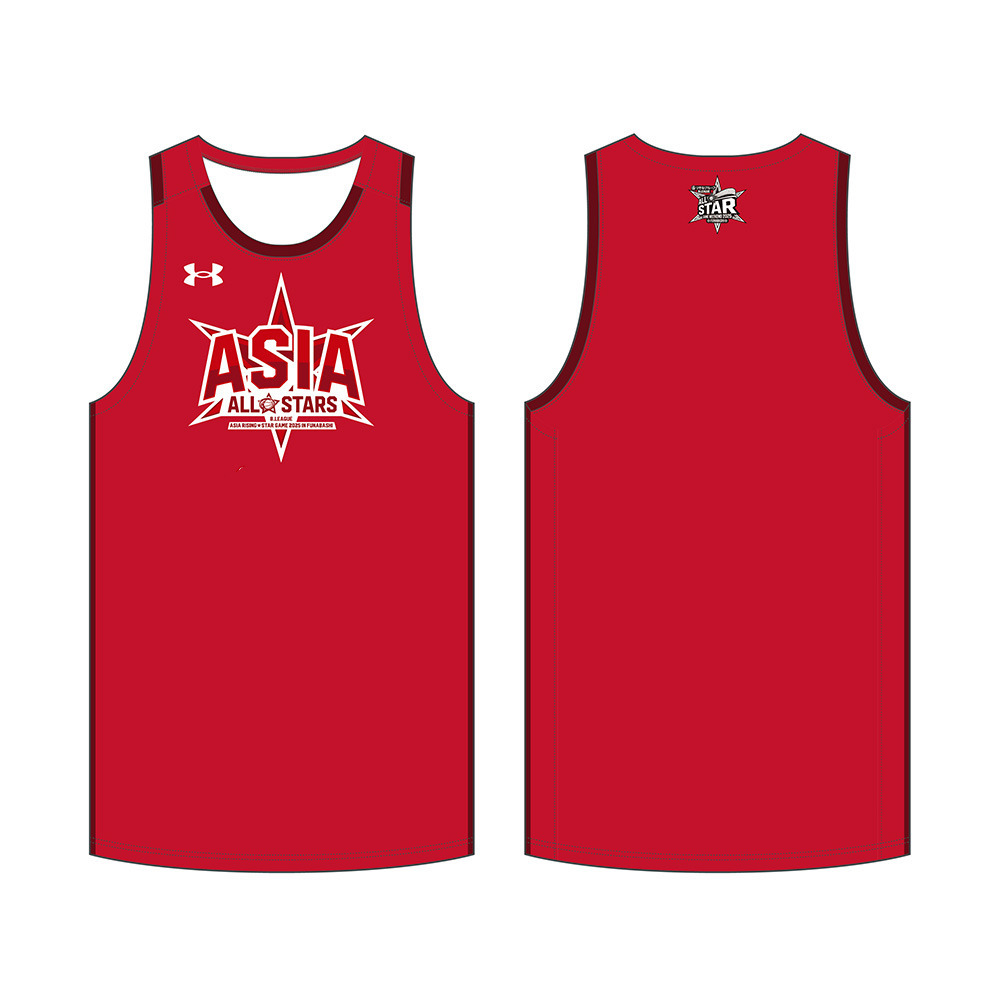 りそなグループ B.LEAGUE ALL-STAR GAME WEEKEND 2025 IN FUNABASHI オーセンティックユニフォーム＜B.LEAGUE ASIA ALL STARS＞ ネーム&ナンバー加工なし 詳細画像 ASIA 1