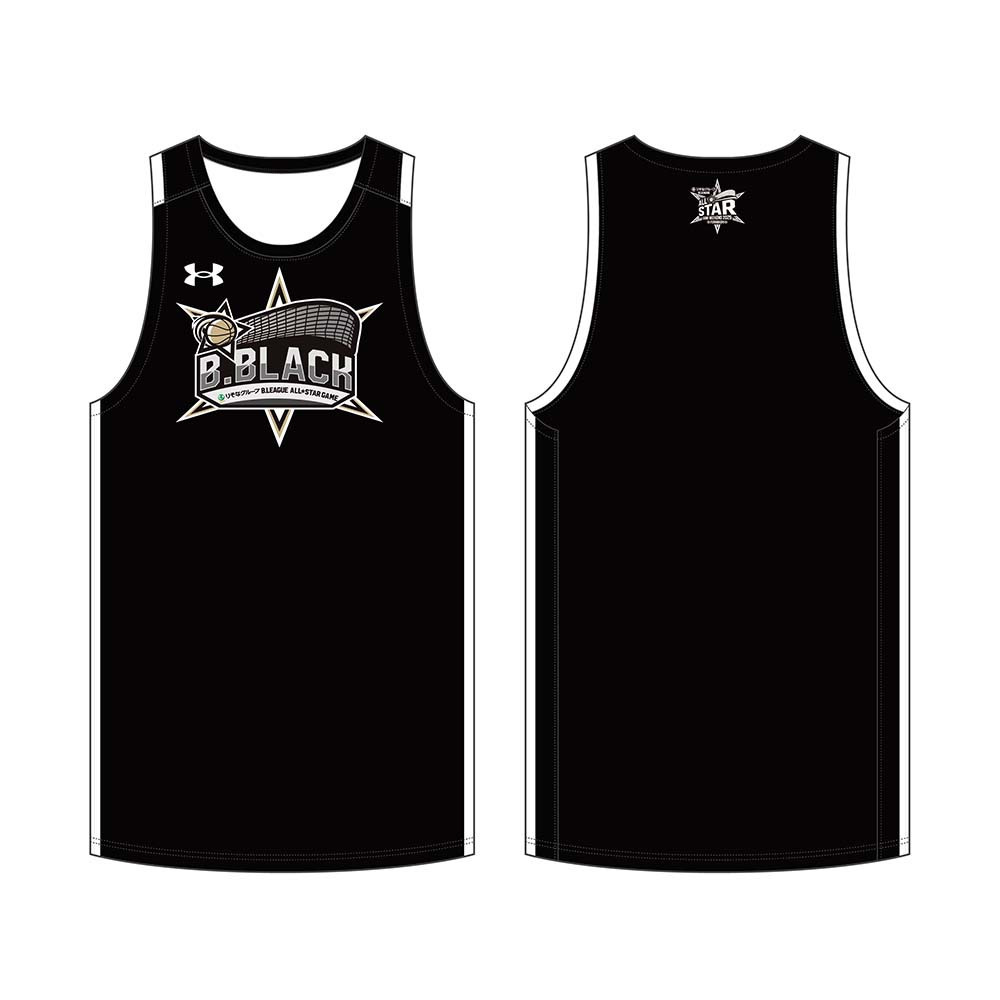 りそなグループ B.LEAGUE ALL-STAR GAME WEEKEND 2025 IN FUNABASHI オーセンティックユニフォーム＜B.BLACK＞ ネーム&ナンバー加工なし 詳細画像 B.BLACK 1