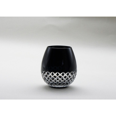 【数量限定】B.LEAGUE 10周年記念グラス「花蕾江戸切子 あられ 黒」