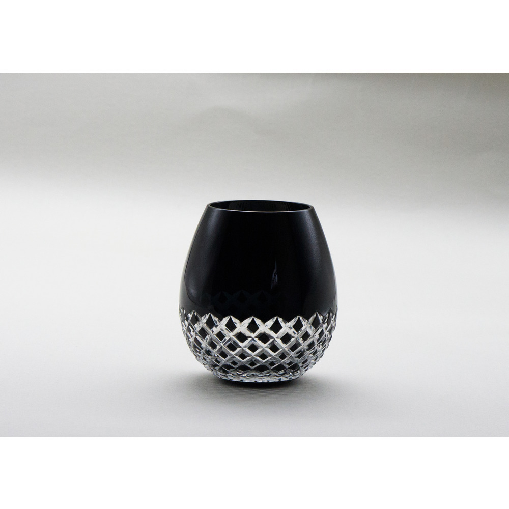 【数量限定】B.LEAGUE 10周年記念グラス「花蕾江戸切子 あられ 黒」 詳細画像 1カラー 1