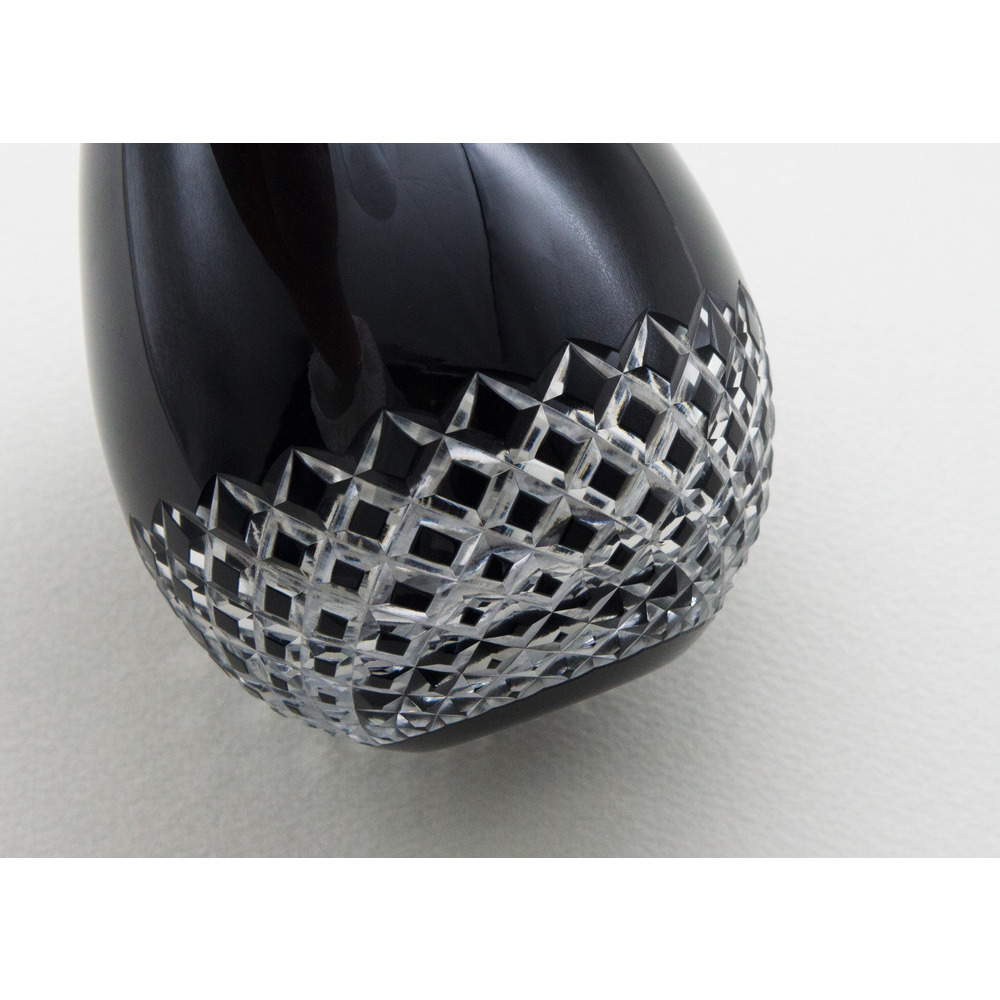 【数量限定】B.LEAGUE 10周年記念グラス「花蕾江戸切子 あられ 黒」 詳細画像 1カラー 2