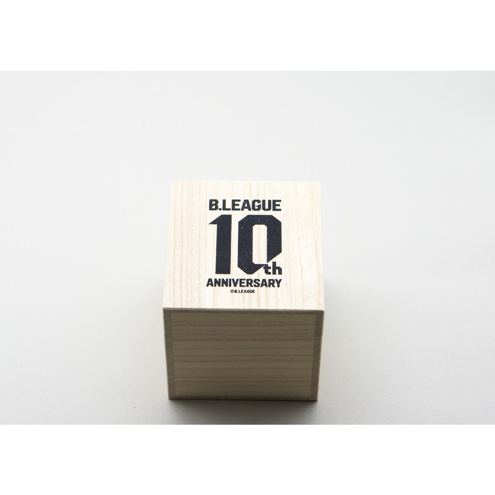 【数量限定】B.LEAGUE 10周年記念グラス「花蕾江戸切子 あられ 黒」 詳細画像 1カラー 4