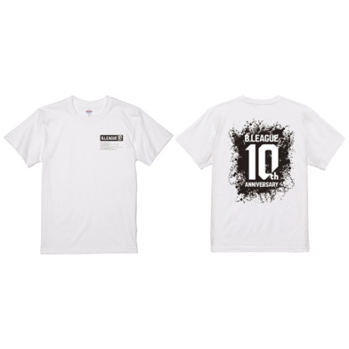 【全2色】B.LEAGUE 10th ANNIVERSARY Graphic Impact Tシャツ