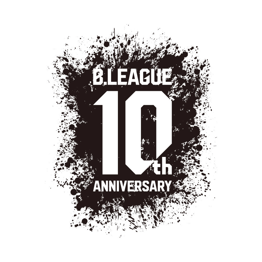 【全2色】B.LEAGUE 10th ANNIVERSARY Graphic Impact Tシャツ 詳細画像 ホワイト 3