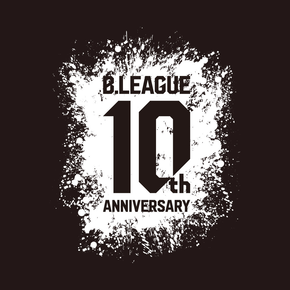 【全2色】B.LEAGUE 10th ANNIVERSARY Graphic Impact Tシャツ 詳細画像 ブラック 3