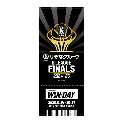 りそなグループ B.LEAGUE FINALS 2024-25 ロゴフェイスタオル