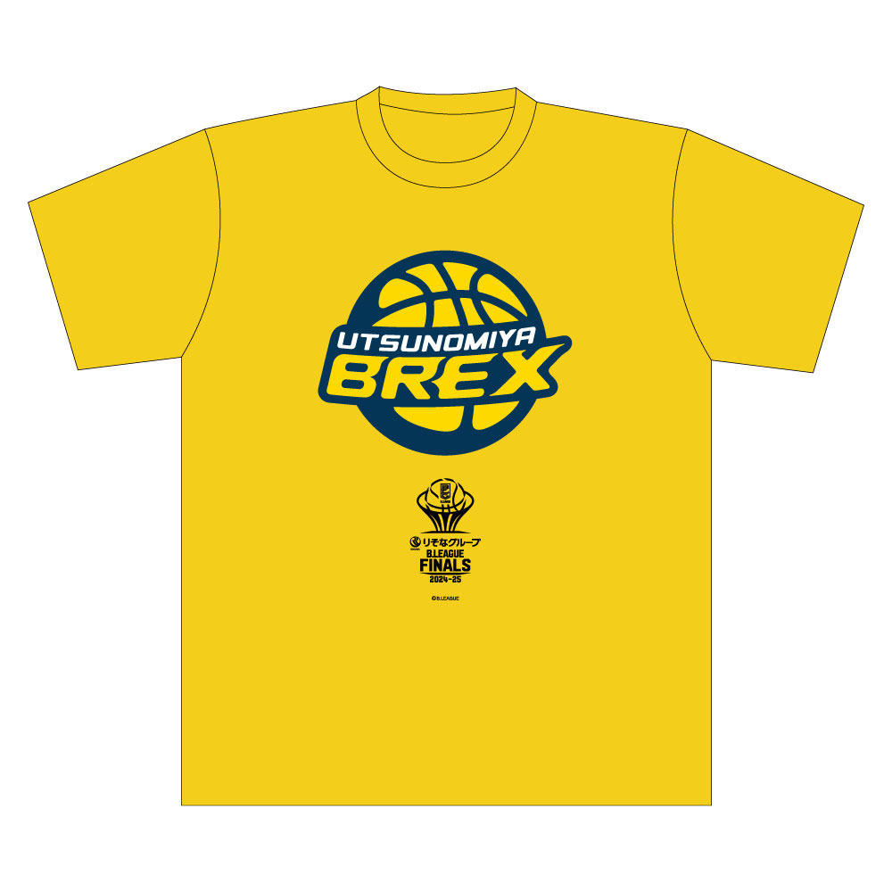 【宇都宮ブレックス】りそなグループ B.LEAGUE FINALS 2024-25 Tシャツ 詳細画像 ONECOLOR 1