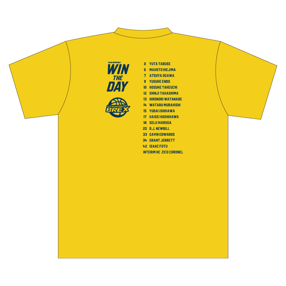 【宇都宮ブレックス】りそなグループ B.LEAGUE FINALS 2024-25 Tシャツ 詳細画像 ONECOLOR 2