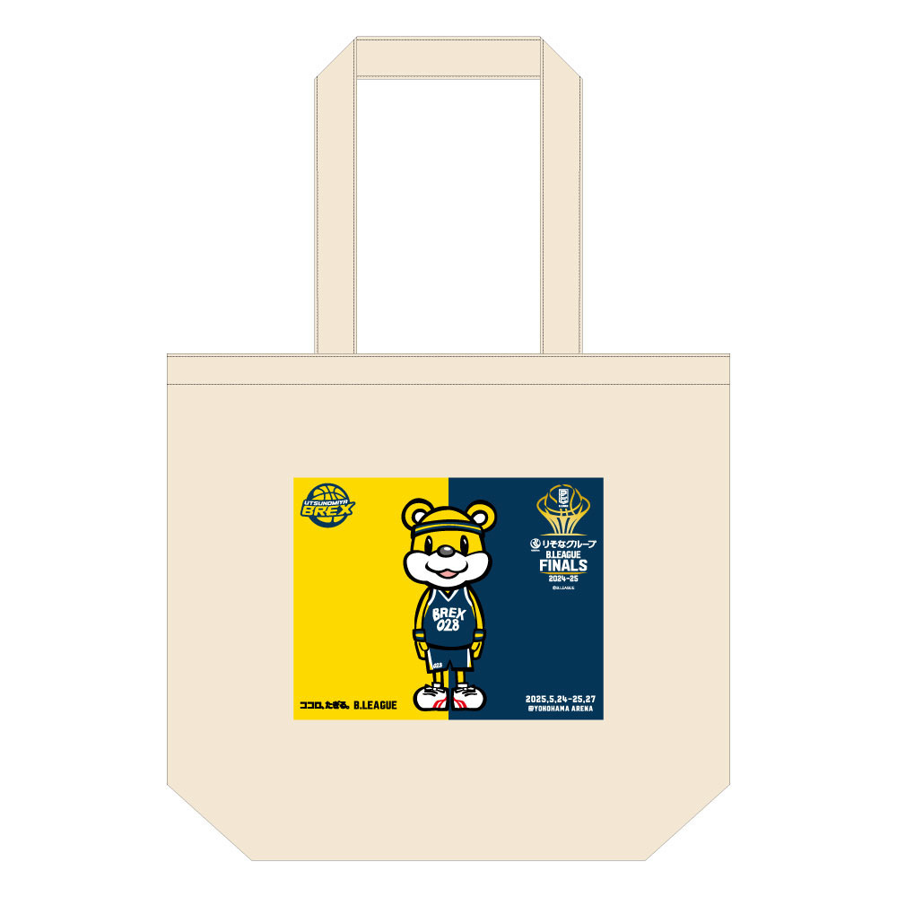 【宇都宮ブレックス】りそなグループ B.LEAGUE FINALS 2024-25 トートバッグ 詳細画像 ONECOLOR 1