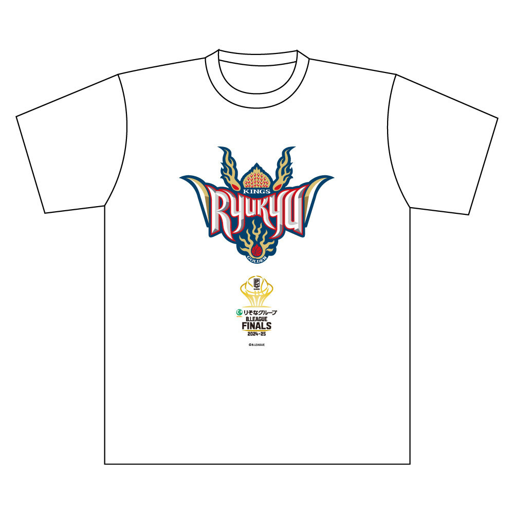 【琉球ゴールデンキングス】りそなグループ B.LEAGUE FINALS 2024-25 Tシャツ 詳細画像 ONECOLOR 1