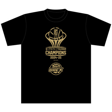 【オンラインストア限定|宇都宮ブレックス】 りそなグループ B.LEAGUE CHAMPIONS 2024-25 Tシャツ