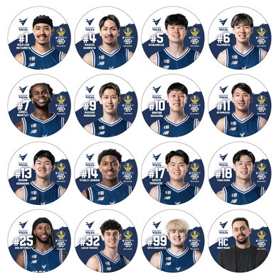 【長崎ヴェルカ】りそなグループ B.LEAGUE FINALS 2025-26 缶バッジ(シークレット)