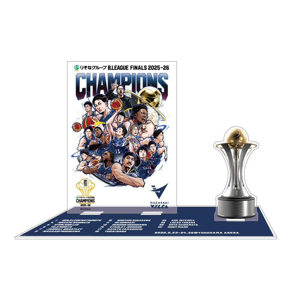 りそなグループ B.LEAGUE CHAMPIONS 2025-26　アクリルスタンド 詳細画像 1カラー 1