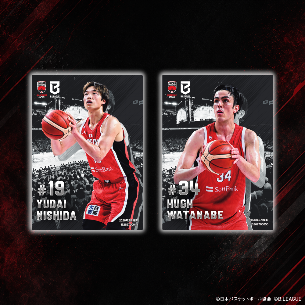 【BOX販売】B.LEAGUE CARD ～REAL CARD COLLECTION～＜AKATSUKI JAPANパック＞  詳細画像 1カラー 4