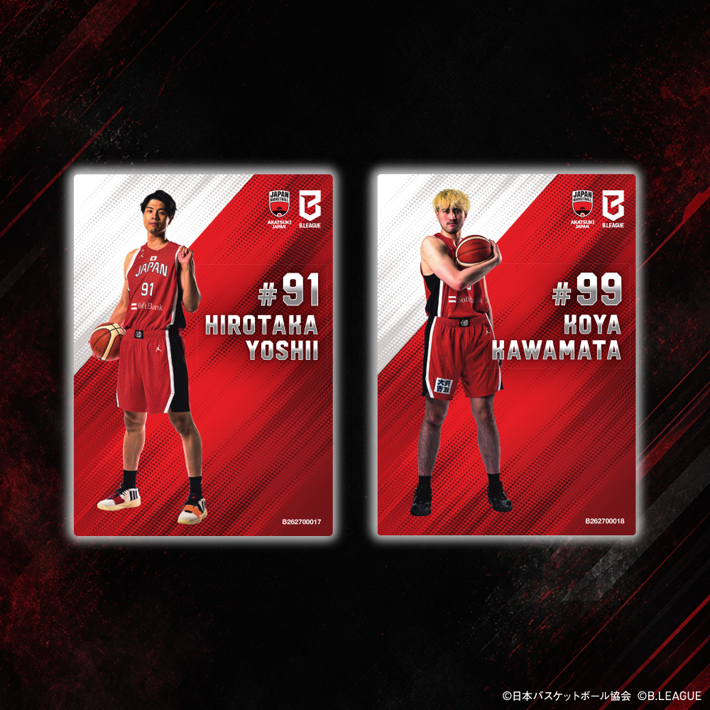 【BOX販売】B.LEAGUE CARD ～REAL CARD COLLECTION～＜AKATSUKI JAPANパック＞  詳細画像 1カラー 5