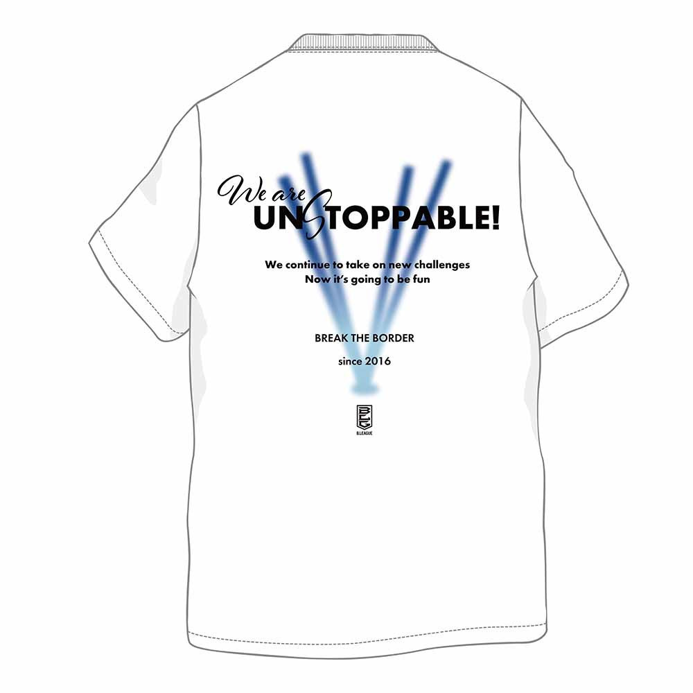 「WE ARE UNSTOPPABLE !」Tシャツ 詳細画像 ホワイト 2