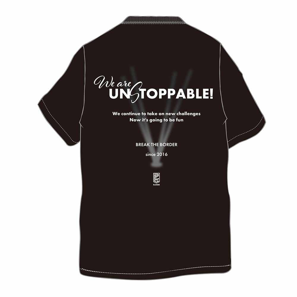 「WE ARE UNSTOPPABLE !」Tシャツ 詳細画像 ブラック 2