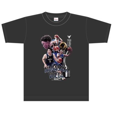 【長崎ヴェルカ】りそなグループ B.LEAGUE CHAMPIONSHIP 2025-26 オフィシャルTシャツ