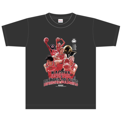 【名古屋ダイヤモンドドルフィンズ】りそなグループ B.LEAGUE CHAMPIONSHIP 2025-26 オフィシャルTシャツ