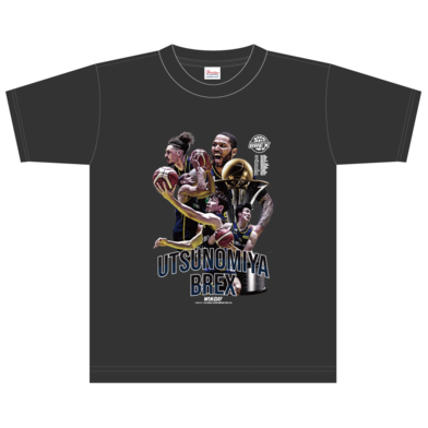 【宇都宮ブレックス】りそなグループ B.LEAGUE CHAMPIONSHIP 2025-26 オフィシャルTシャツ
