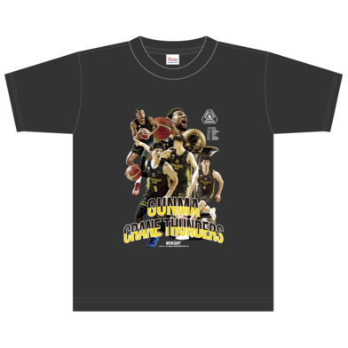 【群馬クレインサンダーズ】りそなグループ B.LEAGUE CHAMPIONSHIP 2025-26 オフィシャルTシャツ