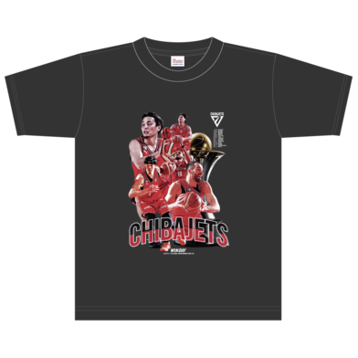 【千葉ジェッツ】りそなグループ B.LEAGUE CHAMPIONSHIP 2025-26 オフィシャルTシャツ　