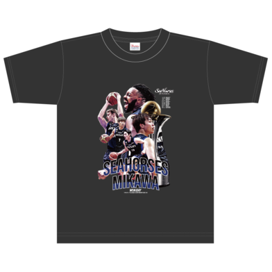 【シーホース三河】りそなグループ B.LEAGUE CHAMPIONSHIP 2025-26 オフィシャルTシャツ　