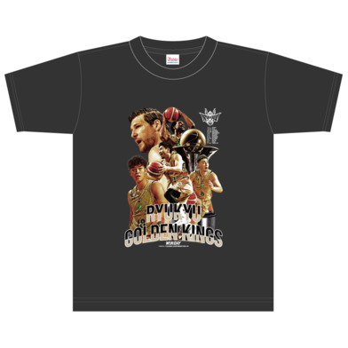 【琉球ゴールデンキングス】りそなグループ B.LEAGUE CHAMPIONSHIP 2025-26 オフィシャルTシャツ　