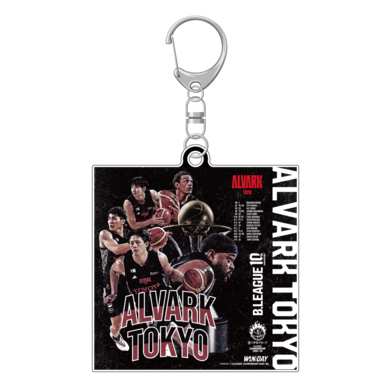 【アルバルク東京】りそなグループ B.LEAGUE CHAMPIONSHIP 2025-26 オフィシャルアクリルキーホルダー　